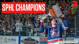 Peoria Rivermen Win SPHL Championship Full Highlights Championship Celebration From Game 3 [upl. by Rebmeced]