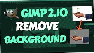 GIMP 210  How to remove background to transparent [upl. by Appledorf31]