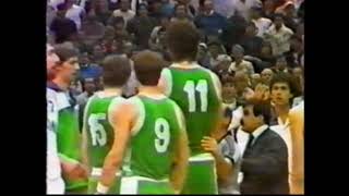 Arvydas Sabonis hits Mihovil Nakic 1986 [upl. by Eriam]