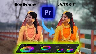 Color Grading Tutorial using Premiere Pro 2024 [upl. by Acceber]