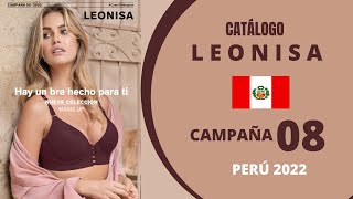 CATÁLOGO LEONISA  CAMPAÑA 08  PERU 2022 [upl. by Nnylirej]