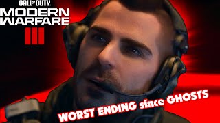 THIS ENDING IS TERRIBLE Call of Duty campaign FINALE [upl. by Bill]