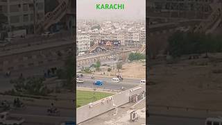 KARACHI CITY CLOUDS ON SKY  A BEAUTIFUL VIEW OF HASSAN SQUARE karachi view weather travel [upl. by Yntirb876]