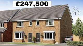 Inside a STUNNING 3bed SEMI DETACHED HOUSE FOR Sale  THE BUCHANAN BY KEEPMOAT [upl. by Ware]