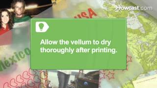 How to Use Vellum with Scrapbooking [upl. by Airbmak]