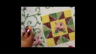 Counted Cross Stitch Part Five  Completing the Design [upl. by Mildred]