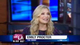 Emily Procter in Good Day LA [upl. by Adlai]