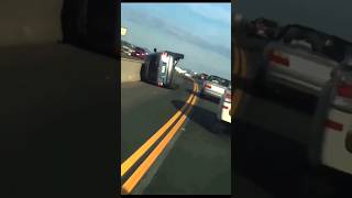 Revenge gone wrong roadrage automobile roadragefails instantkarma [upl. by Nosrej]