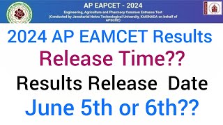 AP EAMCET Results 2024Ap Eamcet Results Release Time [upl. by Wadleigh729]