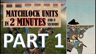 How To Use Matchlocks Part 1 A Quick Unit Guide  Total War Shogun 2 [upl. by Nosreg]