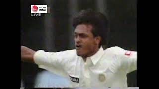 🔥Debasis Mohanty Bowled Saeed Anwar  Not a bad way to get your 1st Odi Wicket  Sahara Cup 1997 [upl. by Utham440]