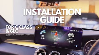 MercedesBenz Android 130 Display FULL Installation Guide For CGLC Class W205X253  2015  2019 [upl. by Modla]