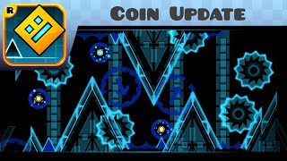 Geometry Dash  Forsaken Neon Coin Update [upl. by Ahsiena]