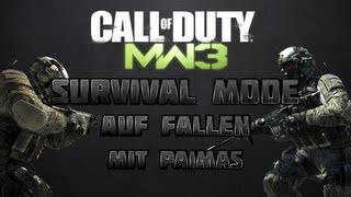 MW3 Survival Mode auf Fallen Part 1 GameplayDual LiveCommentary [upl. by Enilegnave]