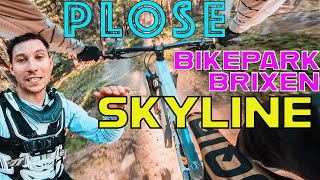 Die Beste Strecke im PLOSE Bikepark Skyline im Full Send Vlog [upl. by Arocal]