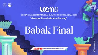 Babak Final LCCM 2023 [upl. by Zerep908]