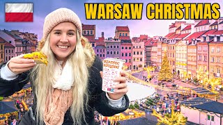 Does Poland Have Europes BEST Christmas Markets Warsaw [upl. by Lottie]