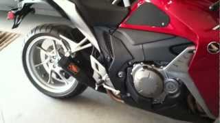 VFR1200 with Werkes GP exhaust [upl. by Clovis]