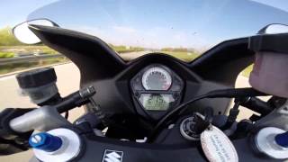 Suzuki SV 1000 S K3 Acceleration amp TopSpeed [upl. by Ym]