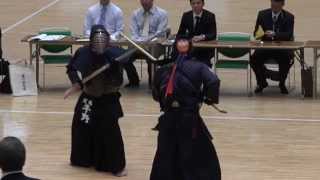 第59回全日本銃剣道優勝大会 防衛省第二部 決勝 先鋒戦 Jukendo Budo [upl. by Yht]