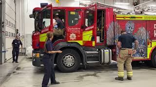 Ascot Drive Fire Station Pump Turnout INSIDE VIEW [upl. by Schwarz]