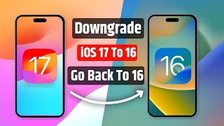 How To Downgrade ios 17 to 16 Without losing Data  How To Downgrade ios 17 to 16 [upl. by Fletch756]