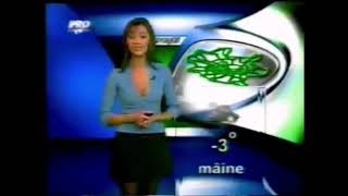 Vremea Pro TV  27 iunie 2003 [upl. by Atsirhcal]