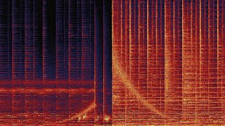 Spectrogram of Experimental Electronic Music Walk Sign Is On to Cross [upl. by Yesrej]