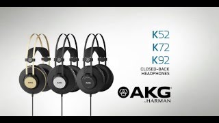 Meet the New K92 K72 and K52 ClosedBack Headphones [upl. by Doley]