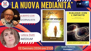 quotLa nuova Medianitàquot con Alberto Lori e la medium Letizia Dotti 1 appuntamento [upl. by Ocnarf]