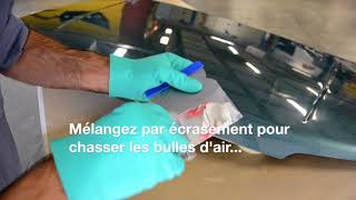 Apprendre les bases en carrosserie  Réaliser la finition au Mastic [upl. by Giglio185]