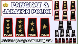 Pangkat dan Jabatan Polisi [upl. by Adnohral]