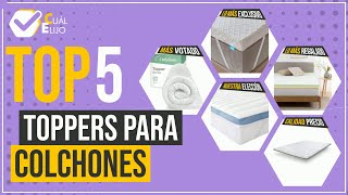 Toppers para colchones  Top 5  CuálElijo [upl. by Augustina]