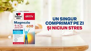 Doppelherz aktiv Magneziu 400  B1 B6  B12  Acid Folic — Bumper [upl. by Anneh]