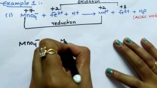 Trick for Balancing Redox Reactions in Acidic Medium [upl. by Beker551]