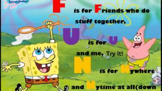 Spongebob ft Plankton  FUN Song Lyrics [upl. by Xel]