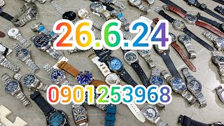 26624 Đồng Hồ Si Seiko Diesel Guess Tommy Casuo Oceanus Invcita Smartwatch Smartphone Reef Tiger [upl. by Eerak774]