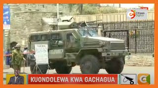 Usalama waimarishwa nje ya bunge la kitaifa huku hoja ya kuondolewa kwa Gachagua ikiendelea [upl. by Roxane]