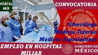 Empleo en Hospital Militar 20222023 ¡POSTULATE Requisitos BENEFICIOS Documentacion Vacantes [upl. by Farron]