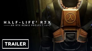 HalfLife 2 RTX  An RTX Remix Project Trailer  CES 2024 [upl. by Ylrrad888]