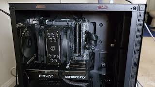 My First Almost Black PC Build No RGB  Tour 4070 Super  14400F [upl. by Oivlis]