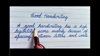 How to improve Handwriting  Good handwriting  Handwriting Practice [upl. by Formenti239]