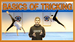 Basics of Tricking  How to Start Begin Tricking  JJ Battell [upl. by Anikes]