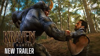 KRAVEN THE HUNTER – New Trailer 2024 Aaron Taylor Johnson  Sony Pictures [upl. by Hardman435]