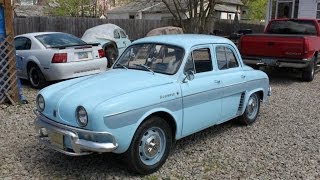 1964 Renault Dauphine Automatic  Walk Around [upl. by Kciv128]