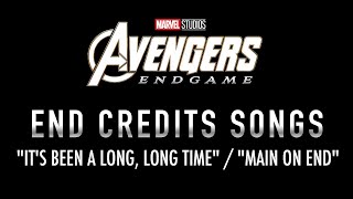 Avengers Endgame  End Credits Songs  quotIts Been A Long Long Timequot  quotMain On Endquot VERSION 1 [upl. by Draude881]