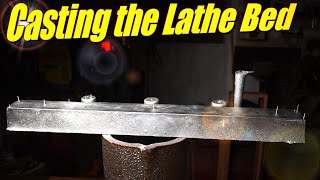 The Biggest Gingery Lathe Casting The Bed  Part 1 [upl. by Kaiulani]