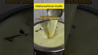 Authentic Maharashtrian Kadhi Recipe  Easy amp Delicious Yogurt Curry IndianRecipes shorts [upl. by Ardith776]