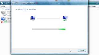 How to connect Windows Vista to your wireless network [upl. by Lucio]