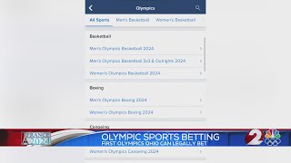 Ohioans able to gamble on 29 Olympic sports this summer [upl. by Dunston810]